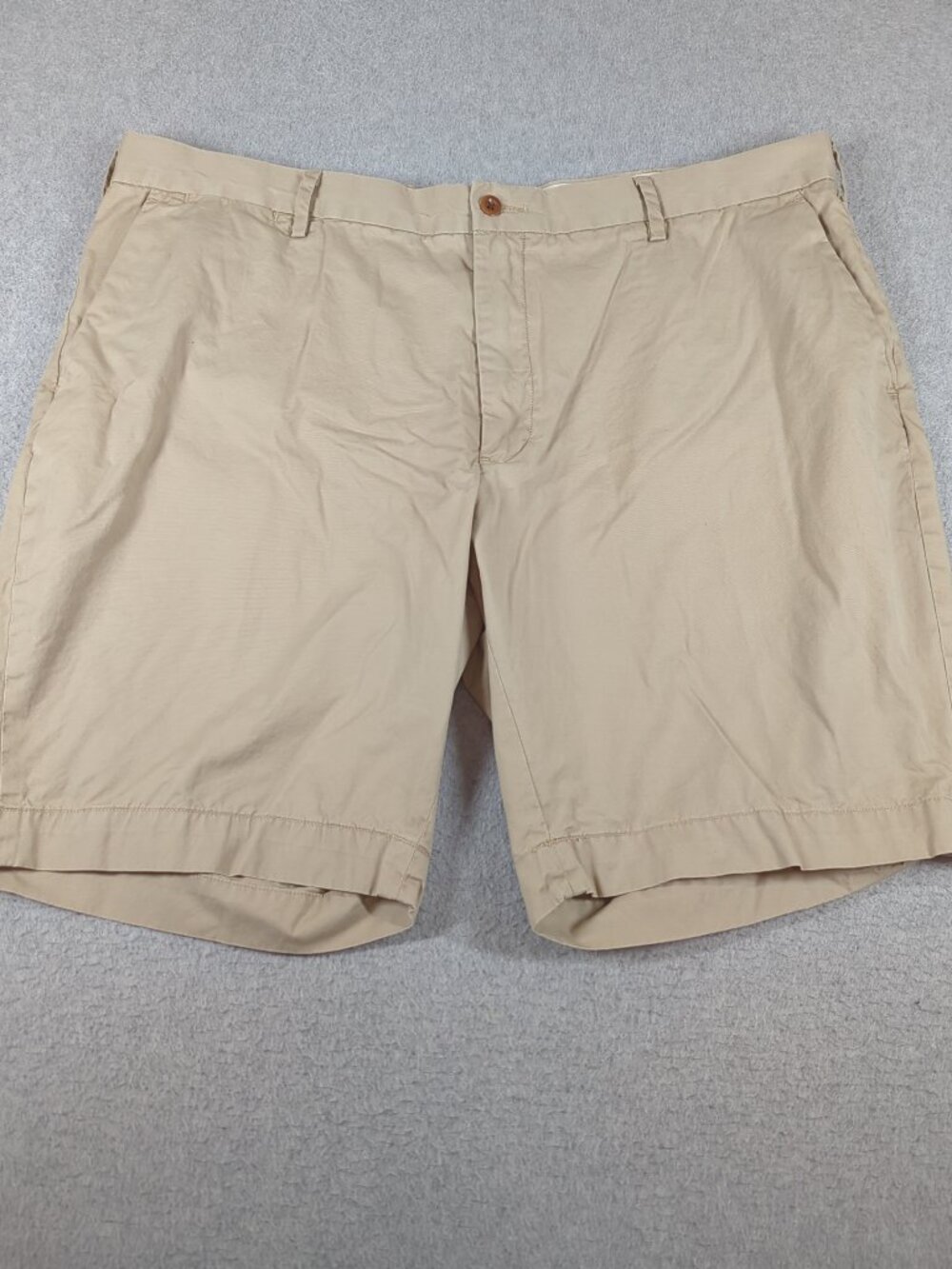 Polo Ralph Lauren Classic Fit Shorts Men's 40 Beige 9" Inseam Preppy